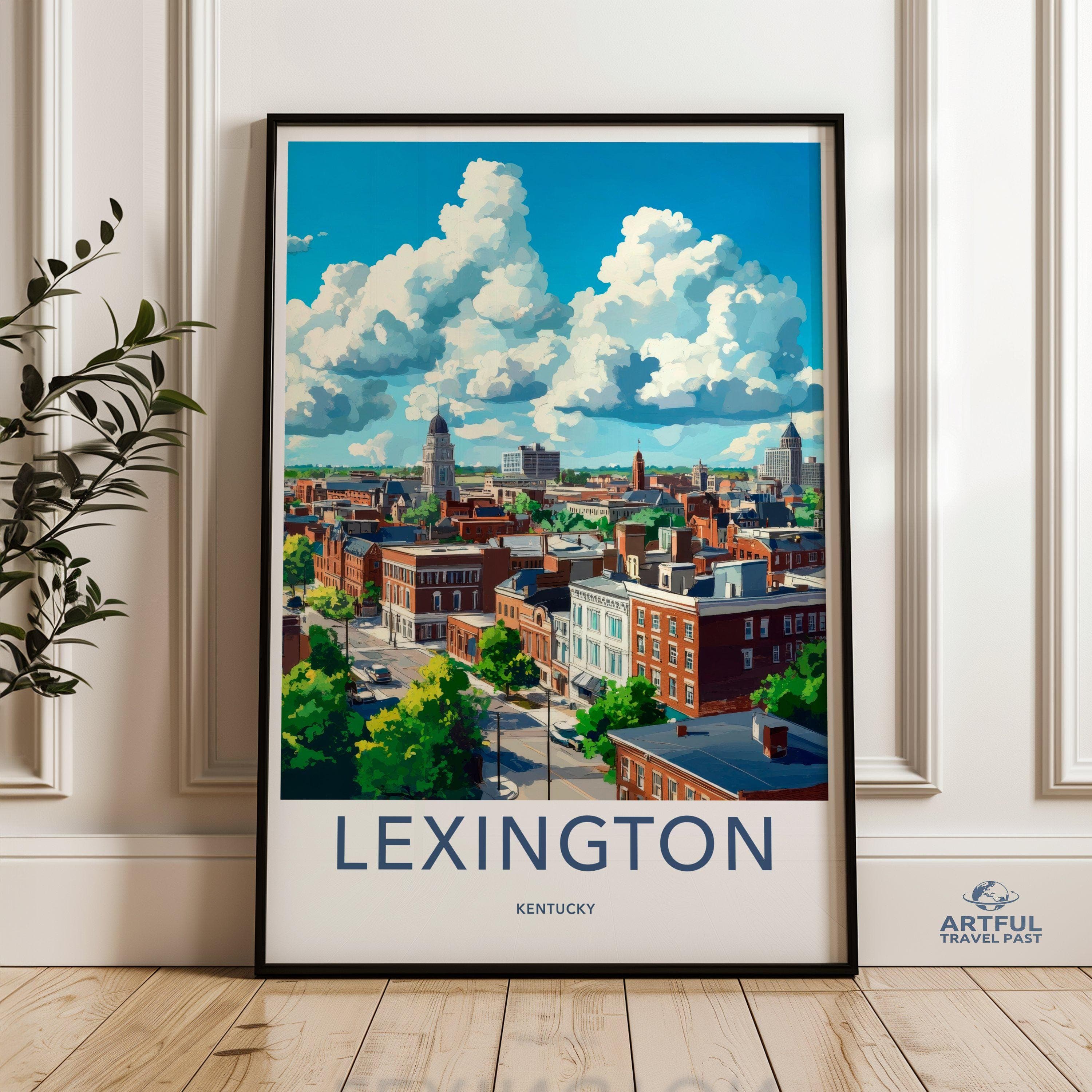 Lexington Poster - Kentucky Wall Art