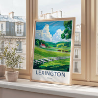 Lexington Poster - Kentucky Wall Art
