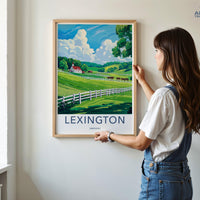 Lexington Poster - Kentucky Wall Art