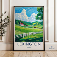 Lexington Poster - Kentucky Wall Art