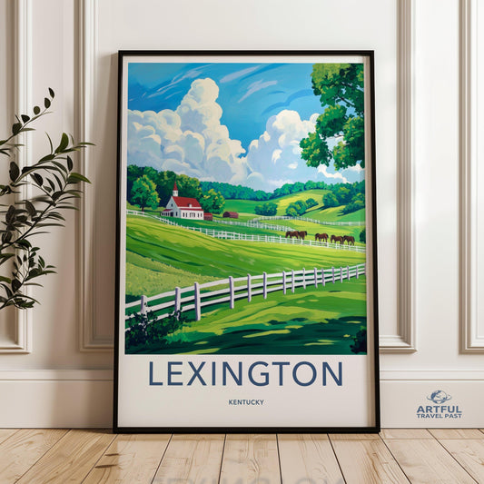 Lexington Poster - Kentucky Wall Art