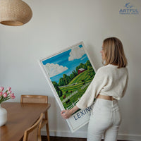 Lexington Poster | Kentucky Wall Art | America Decor