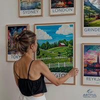 Lexington Poster | Kentucky Wall Art | America Decor