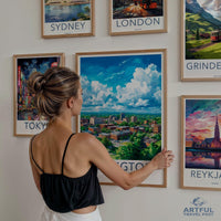 Lexington Poster | Kentucky Wall Art | America Decor
