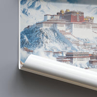 Lhasa Poster - Tibet Wall Art