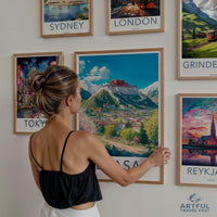 Lhasa Poster - Tibet Wall Art