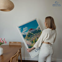 Lhasa Poster - Tibet Wall Art