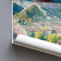 Lhasa Poster - Tibet Wall Art
