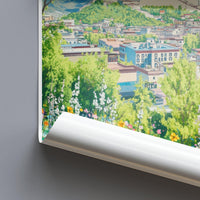 Lhasa Poster - Tibet Wall Art