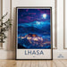 Lhasa Poster - Tibet Wall Art