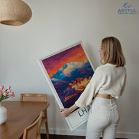 Lhasa Poster - Tibet Wall Art
