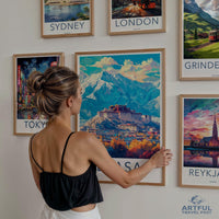 Lhasa Poster - Tibet Wall Art
