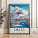 Lhasa Poster - Tibet Wall Art