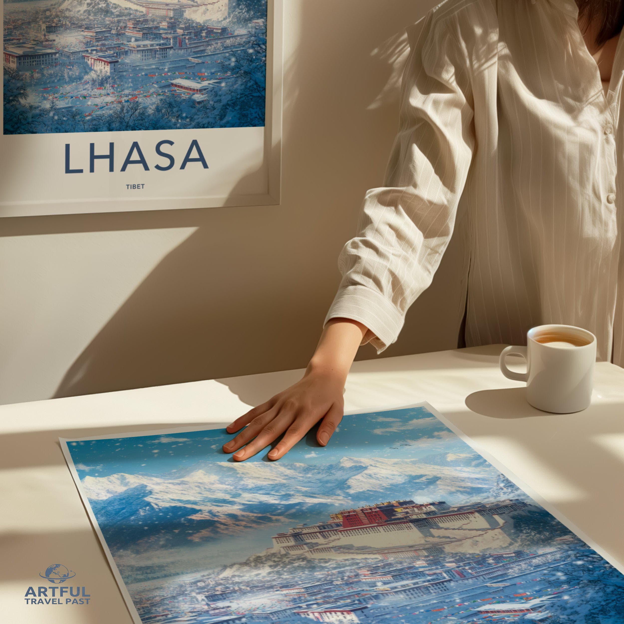 Lhasa Tibet Poster