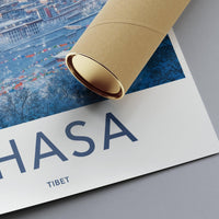 Lhasa Tibet Poster