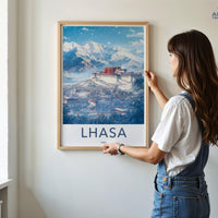 Lhasa Tibet Poster