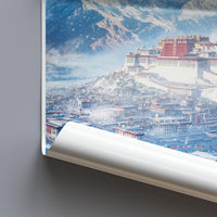 Lhasa Tibet Poster