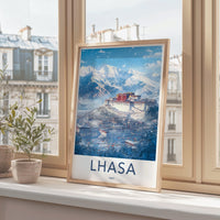 Lhasa Tibet Poster