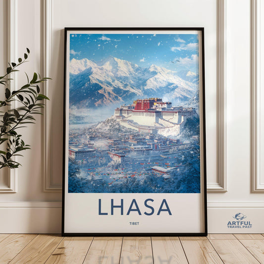 Lhasa Tibet Poster