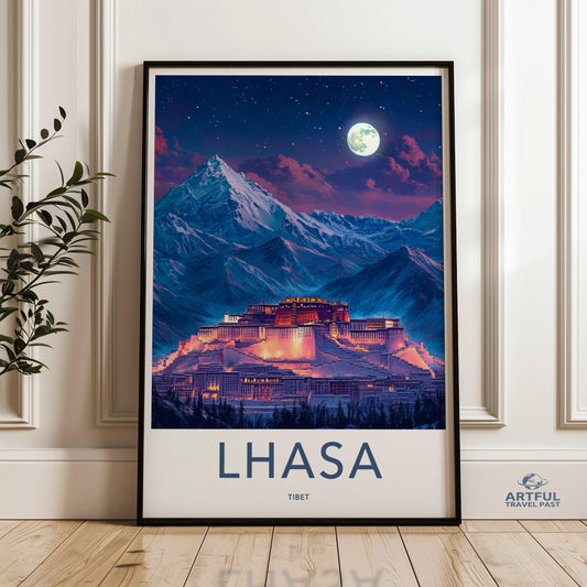 Lhasa Tibet Poster