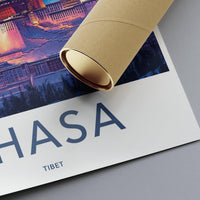 Lhasa Tibet Poster