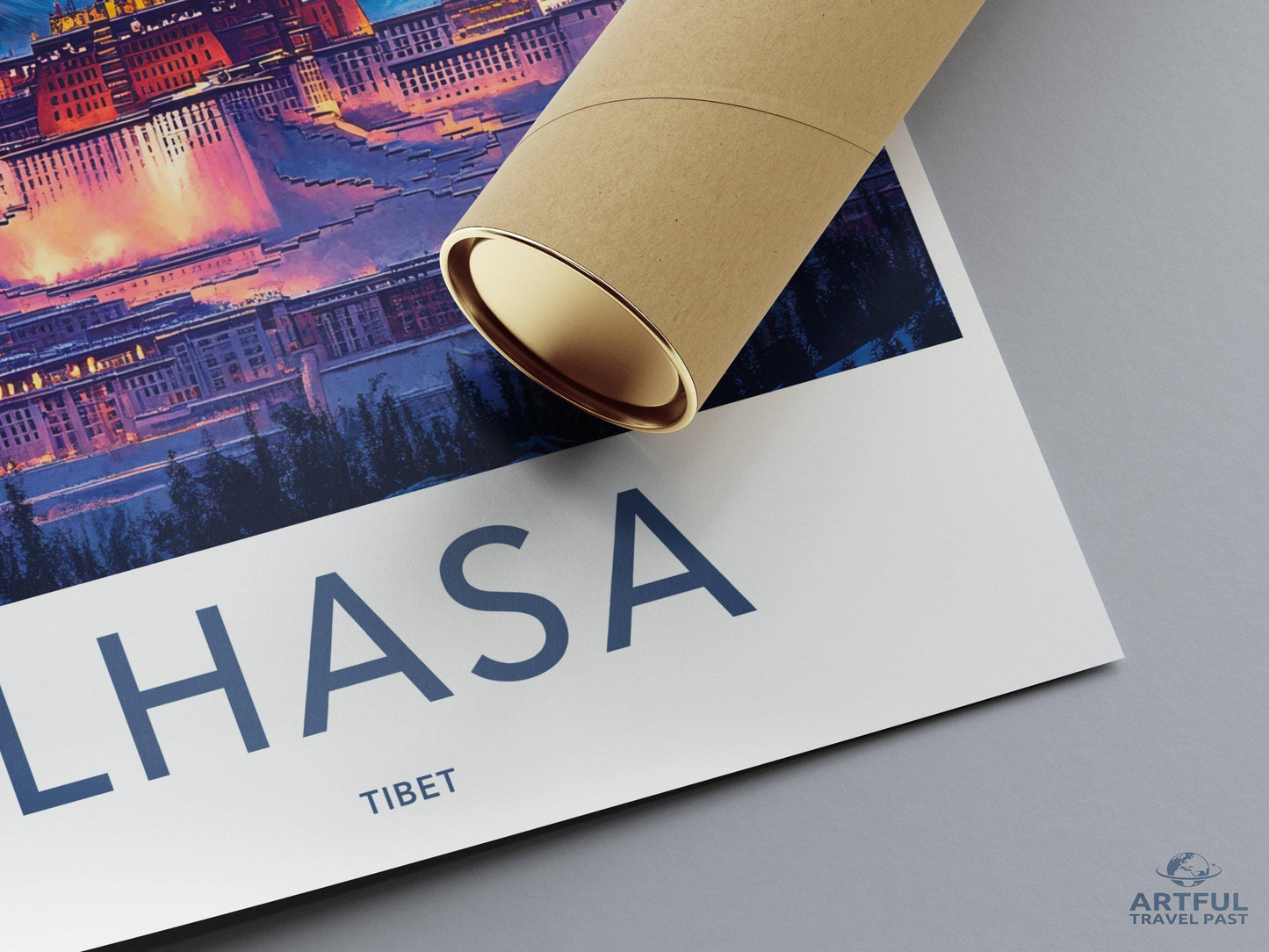 Lhasa Tibet Poster