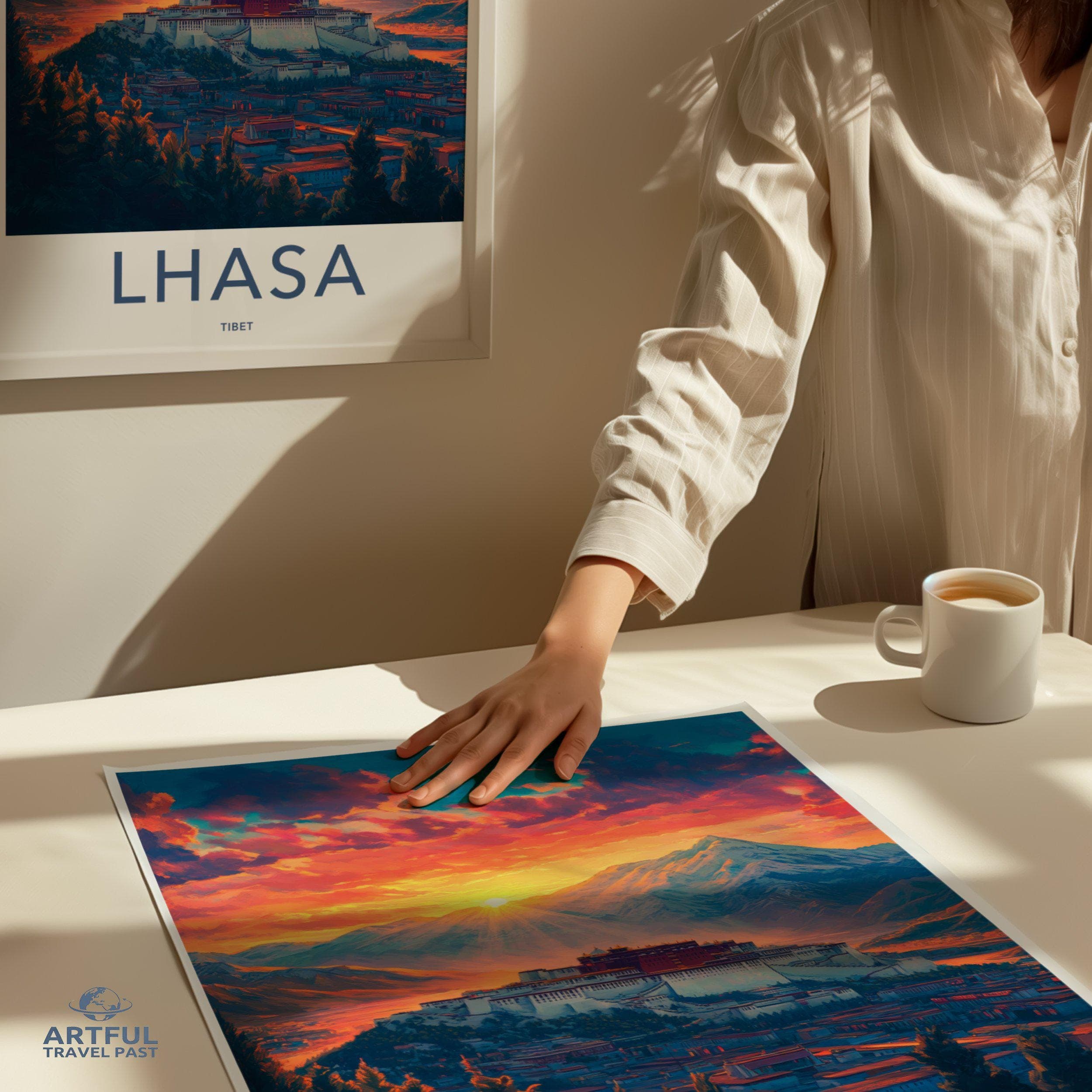 Lhasa Tibet Poster