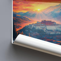 Lhasa Tibet Poster