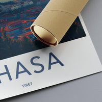 Lhasa Tibet Poster