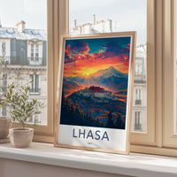 Lhasa Tibet Poster