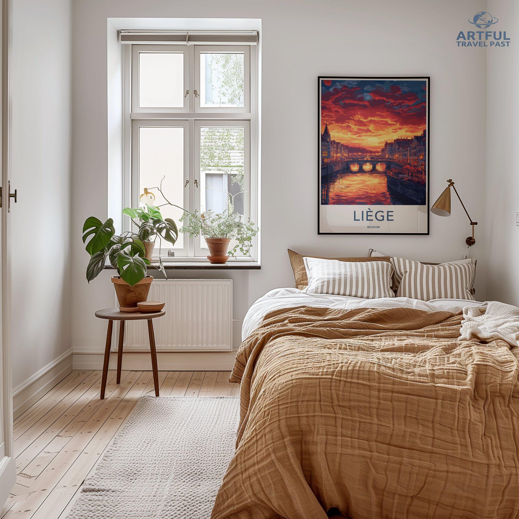 Liege Poster - Belgium Wall Art