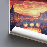 Liege Poster - Belgium Wall Art
