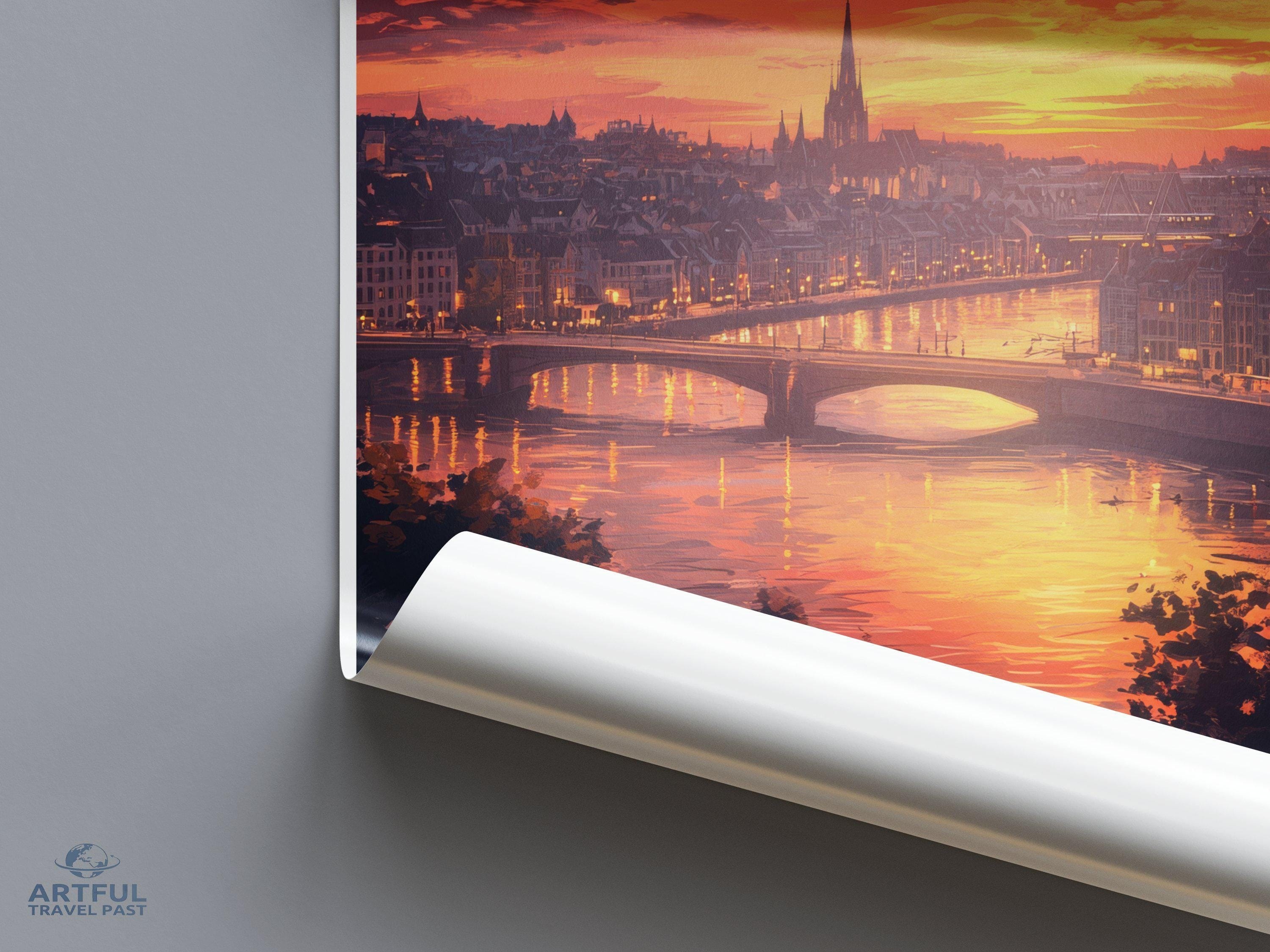 Liege Poster - Belgium Wall Art