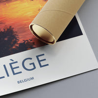 Liege Poster - Belgium Wall Art