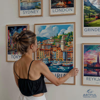 Liguria Poster - Italy Wall Art
