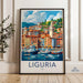 Liguria Poster - Italy Wall Art