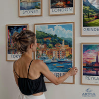 Liguria Poster - Italy Wall Art