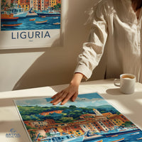 Liguria Poster - Italy Wall Art
