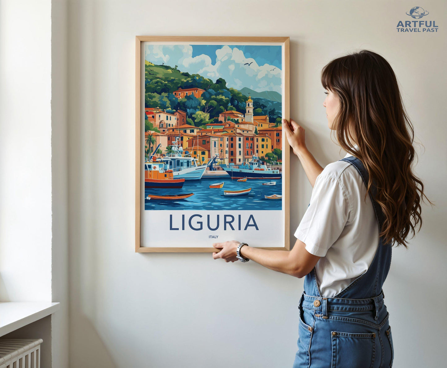 Liguria Poster - Italy Wall Art
