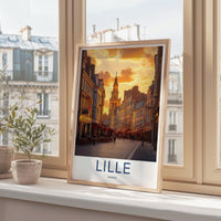 Lille Poster - France Wall Art