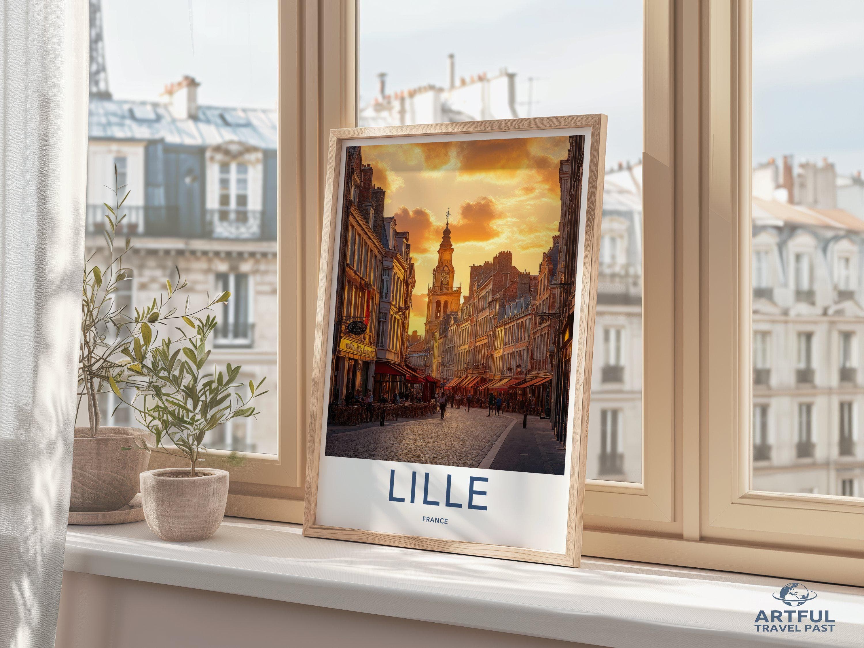 Lille Poster - France Wall Art