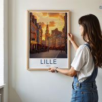 Lille Poster - France Wall Art