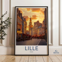 Lille Poster - France Wall Art