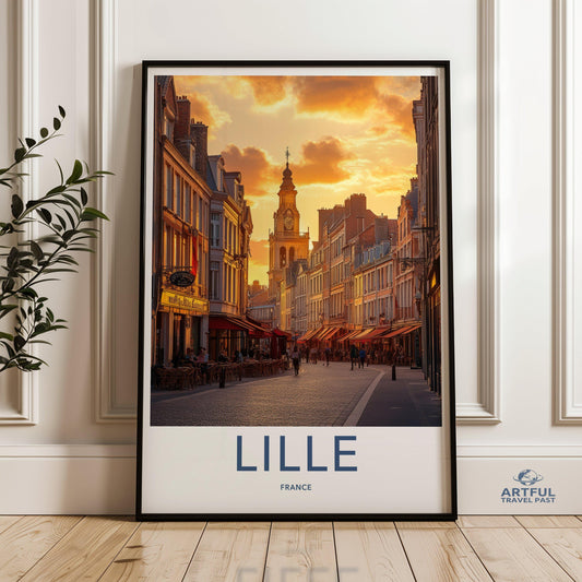 Lille Poster - France Wall Art