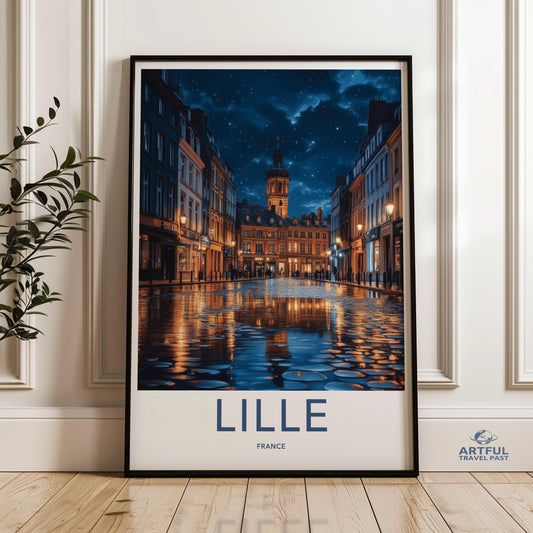 Lille Poster - France Wall Art