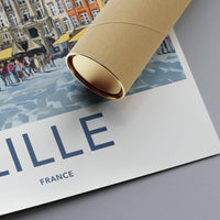 Lille Poster | France Wall Art | Europe Decor