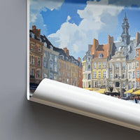 Lille Poster | France Wall Art | Europe Decor