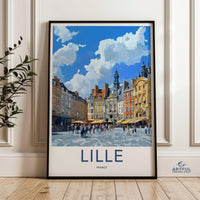 Lille Poster | France Wall Art | Europe Decor