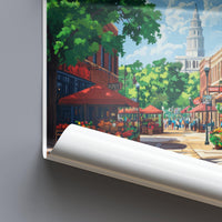 Lincoln Poster - Nebraska Wall Art