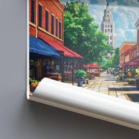 Lincoln Poster - Nebraska Wall Art
